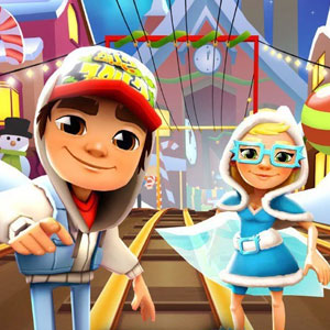 Subway Surfers Winter Holiday game